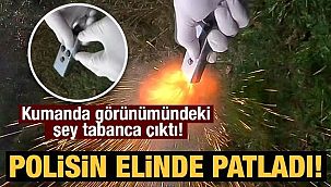 Kumanda görünümlü tabanca