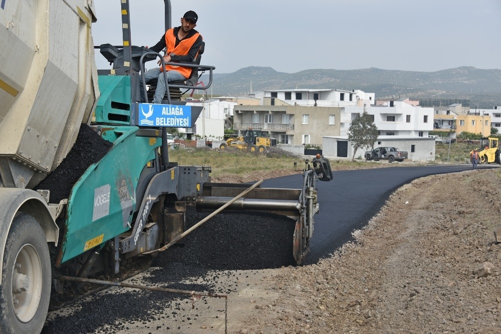 Aliağa Belediyesi asfalt seferberliğine başladı
