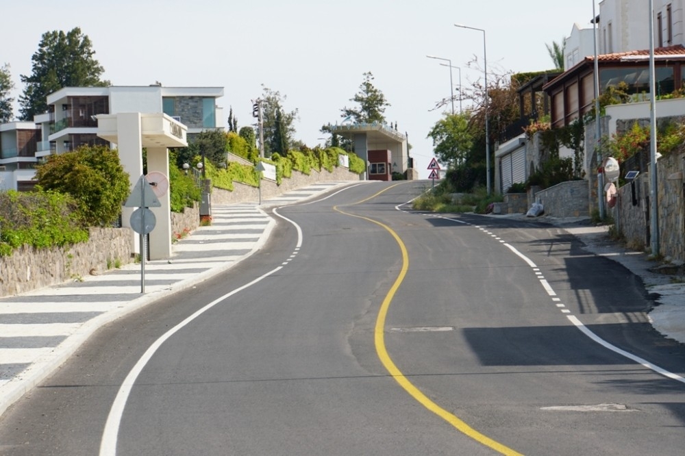 Bodrum yollar yenileniyor