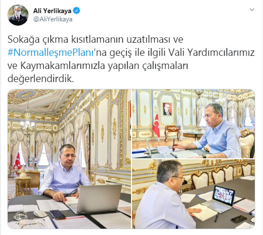 Valinin sosyal medya paylaşımı olay oldu!
