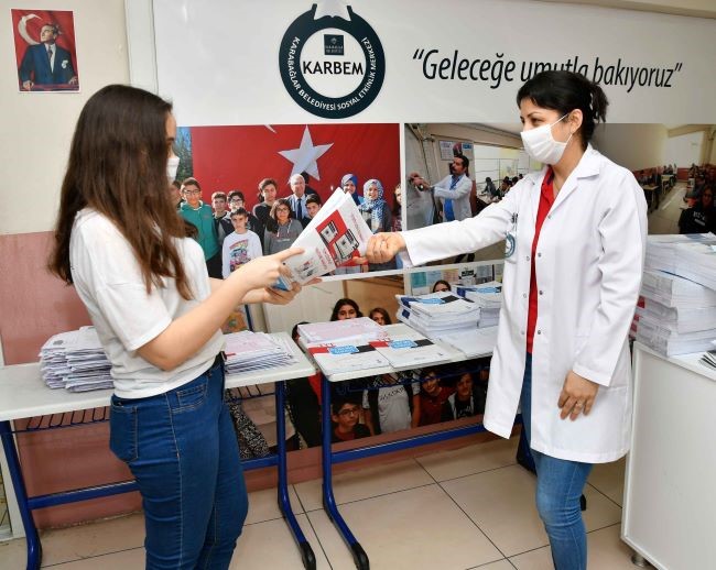 Karabağlar'ın yüz akı projesinde...