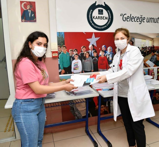 Karabağlar'ın yüz akı projesinde...