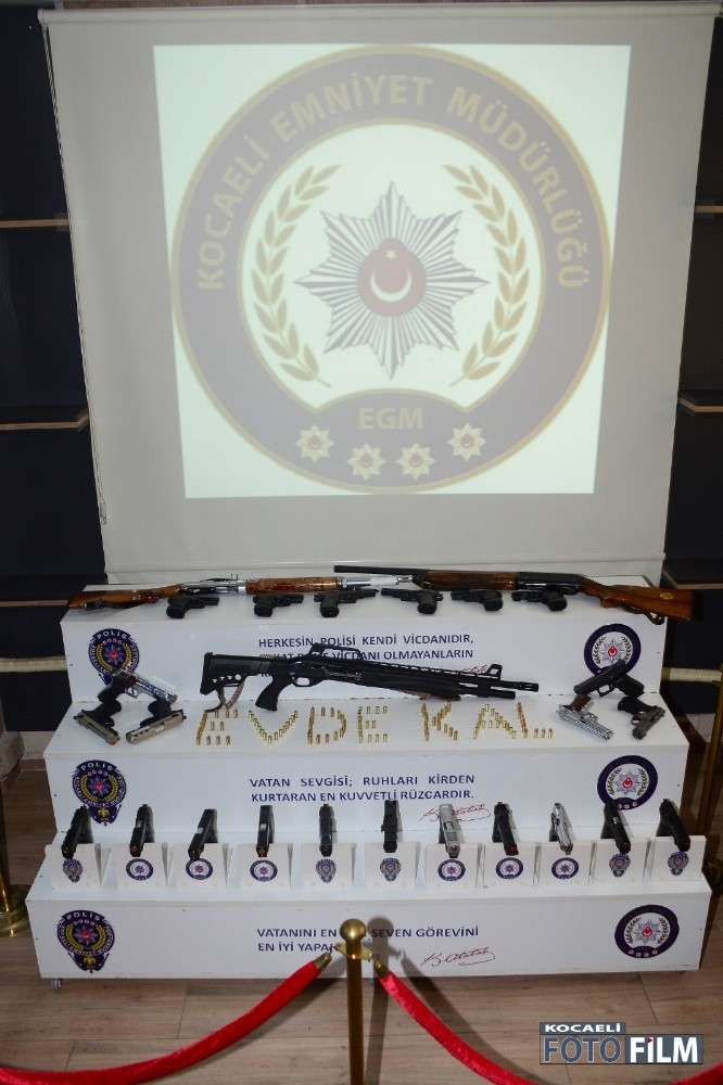Bayramı ateş ederek kutlayan magandalardan cephanelik ele geçirildi