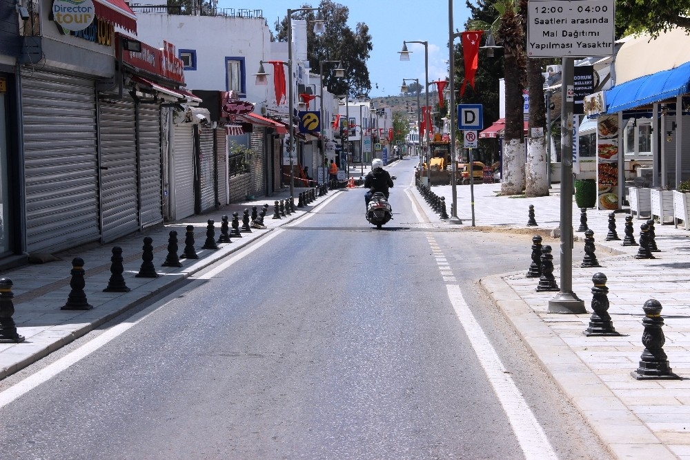 Bodrum gönüllü olarak yasağa uydu