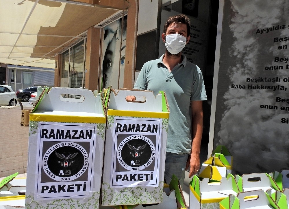 Çeşme Kartalları'ndan yardım paketi