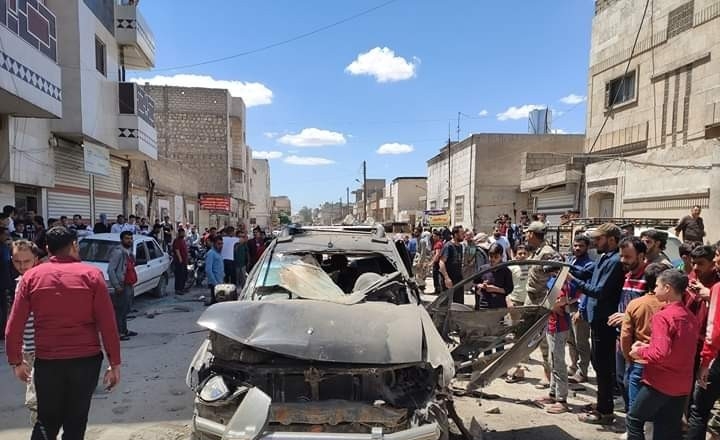 El Bab'da patlama: 1 yaralı