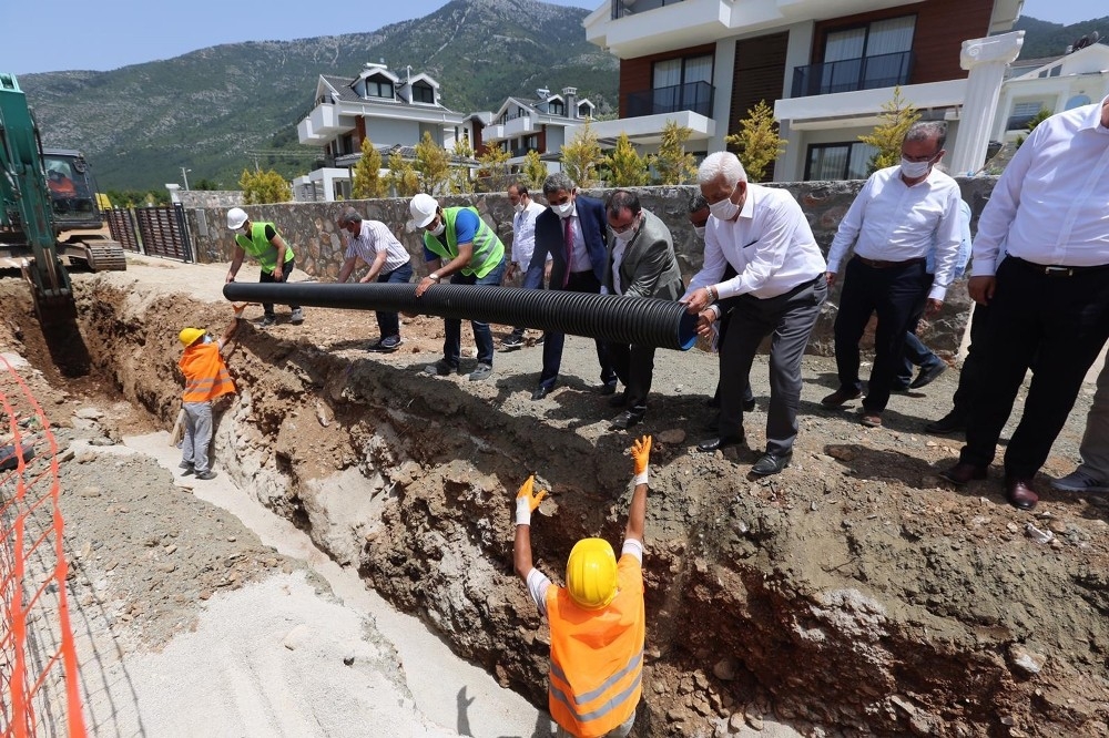 Fethiye'de 62 milyonluk altyapısı hamlesi
