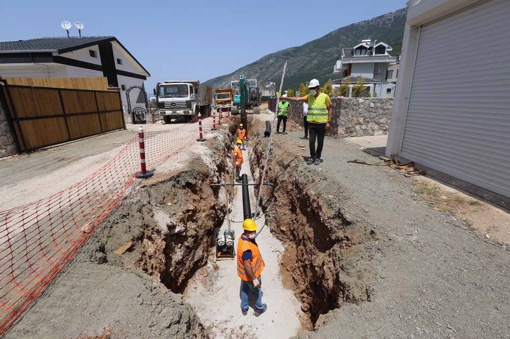 Fethiye'de 62 milyonluk altyapısı hamlesi
