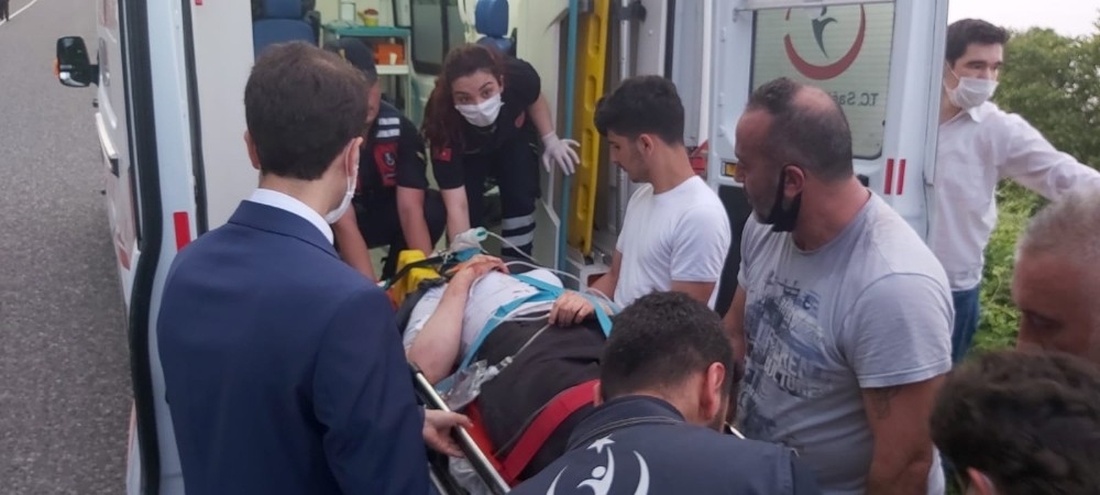 Fotoğraf çekerken uçuruma yuvarlanan genç kız 2 saatte kurtarıldı