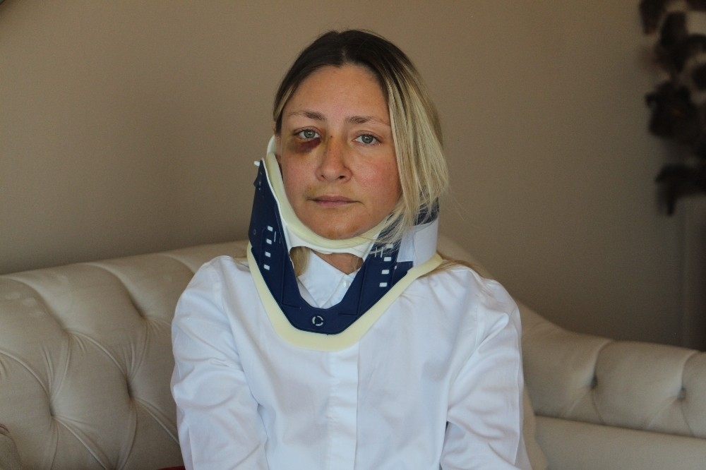 Kuşadası'da kadın eylemi