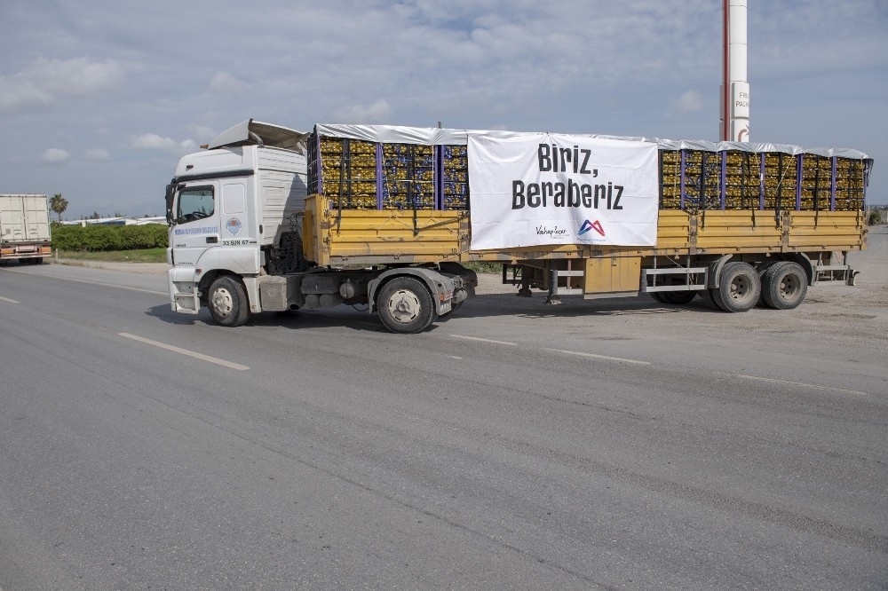Mersin'in limonları bu kez başkent için yola çıktı
