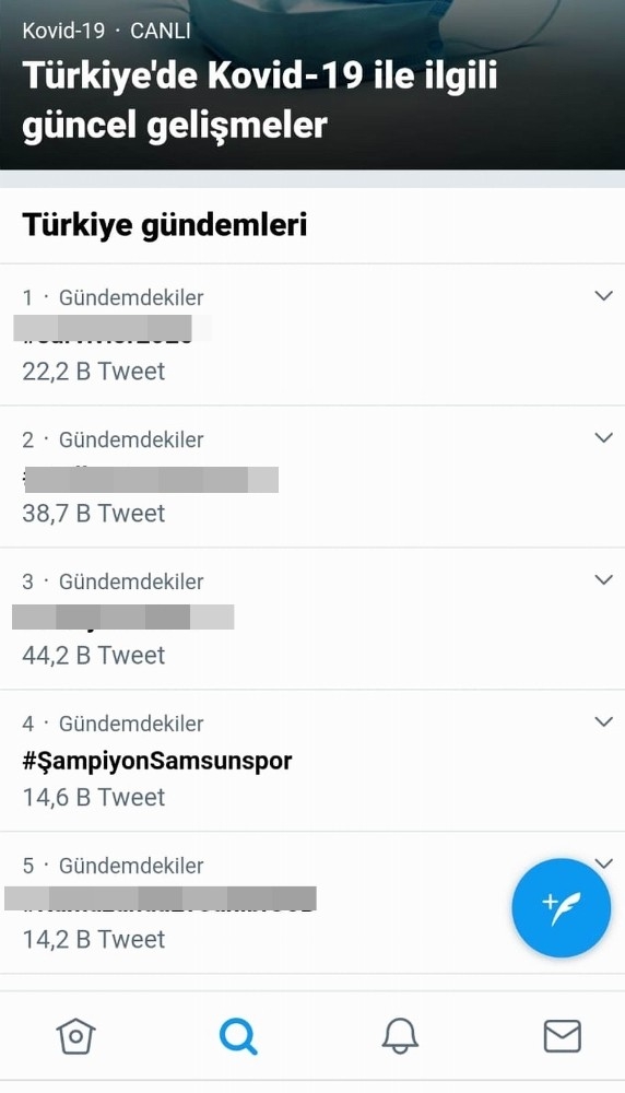 Samsunspor Türkiye gündeminde