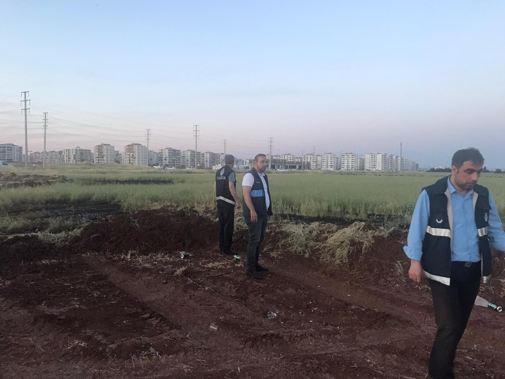 Tarım arazisine kimyasal atık dökenler suçüstü yakalandı