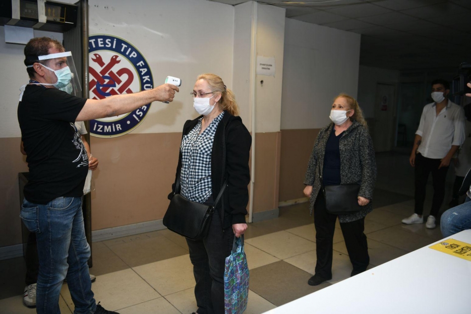 EÜ Tıp Fakültesi Hastanesi'nde kontrollü normalleşme başladı