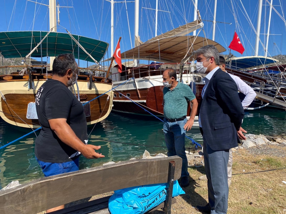 Başkan Oktay, turistik denetime çıktı