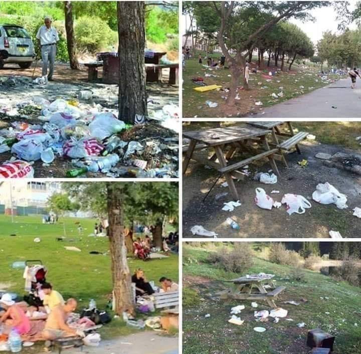 Doğaya bu tahribatı yapanlara ne isim verelim!