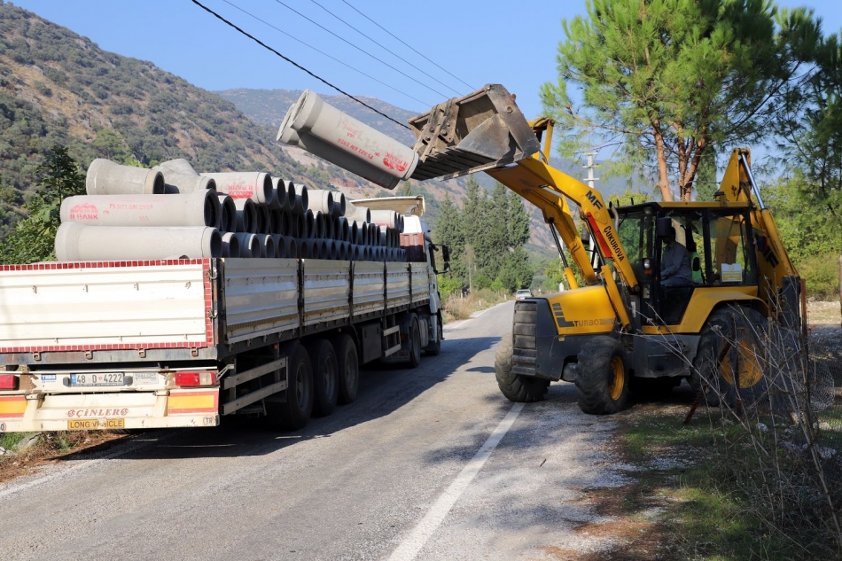 Datça ve Ula'dan başkana teşekkür