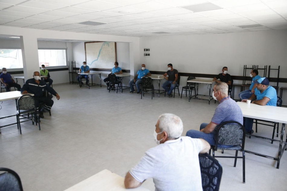 Konak Fen İşleri, işçiler için yenilendi