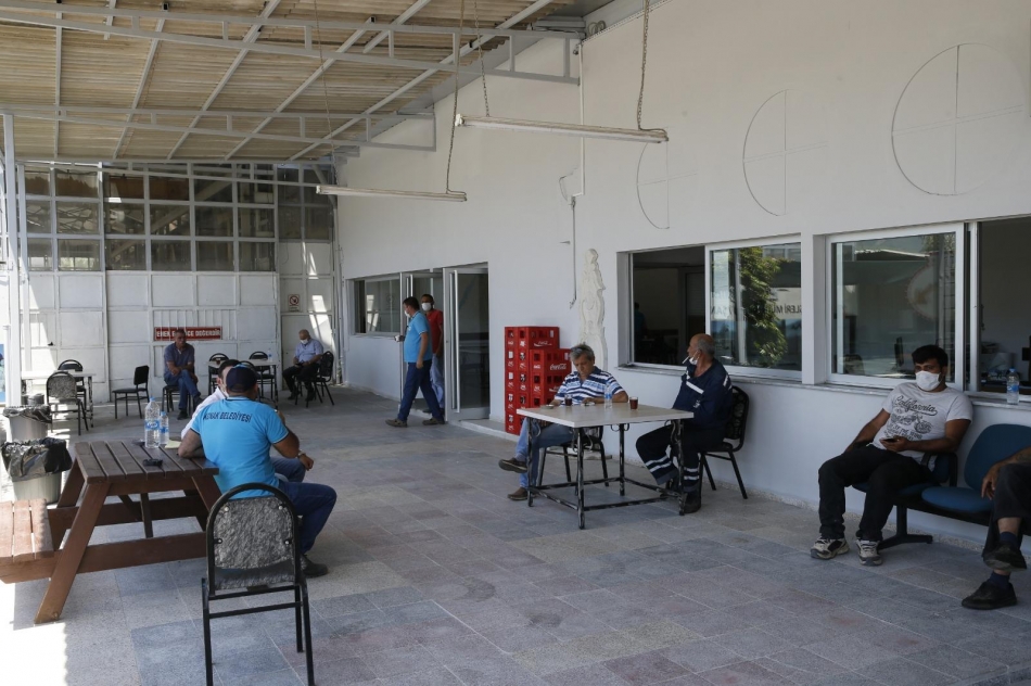 Konak Fen İşleri, işçiler için yenilendi