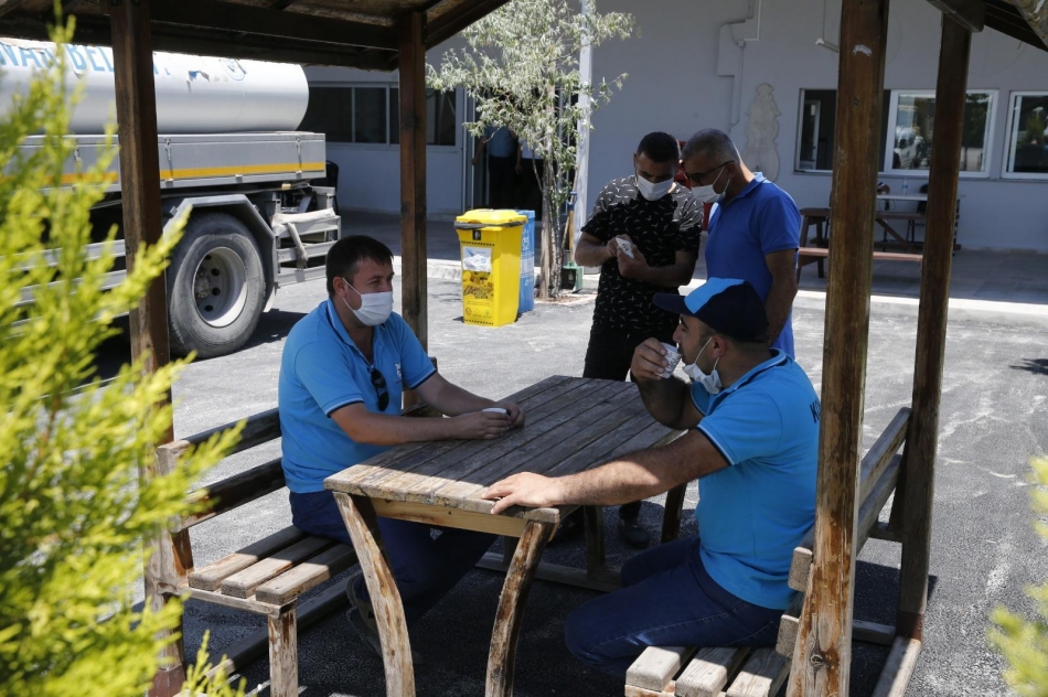 Konak Fen İşleri, işçiler için yenilendi