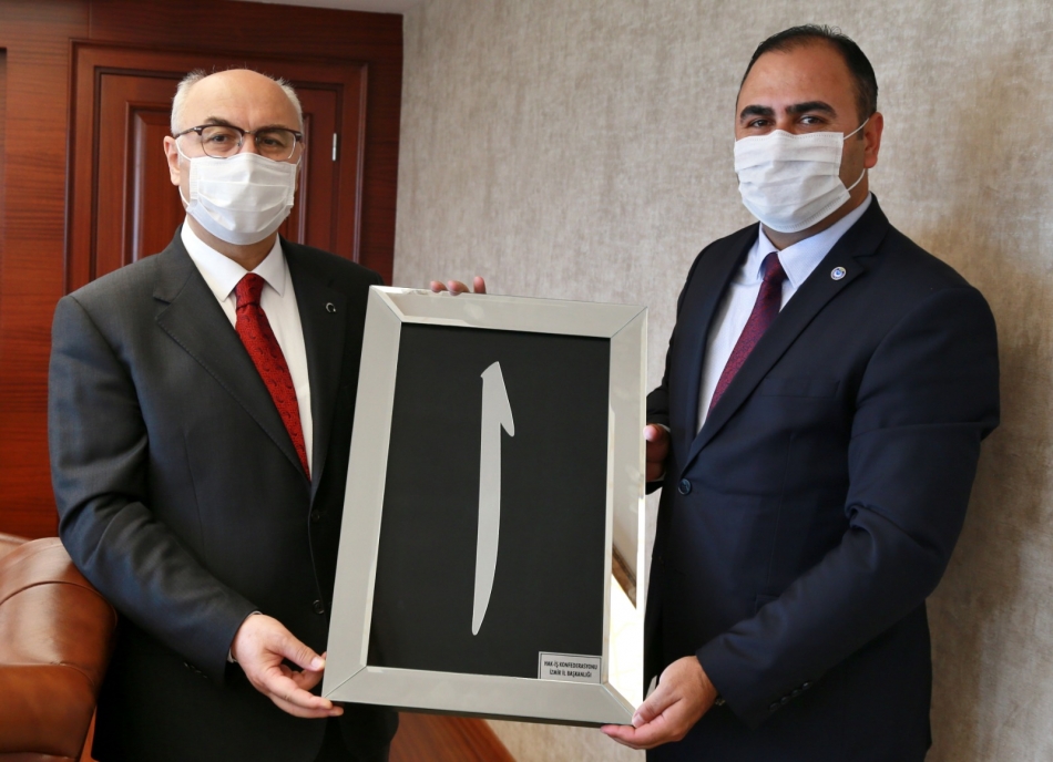 Hak-İş'ten Vali Köşger'e ziyaret