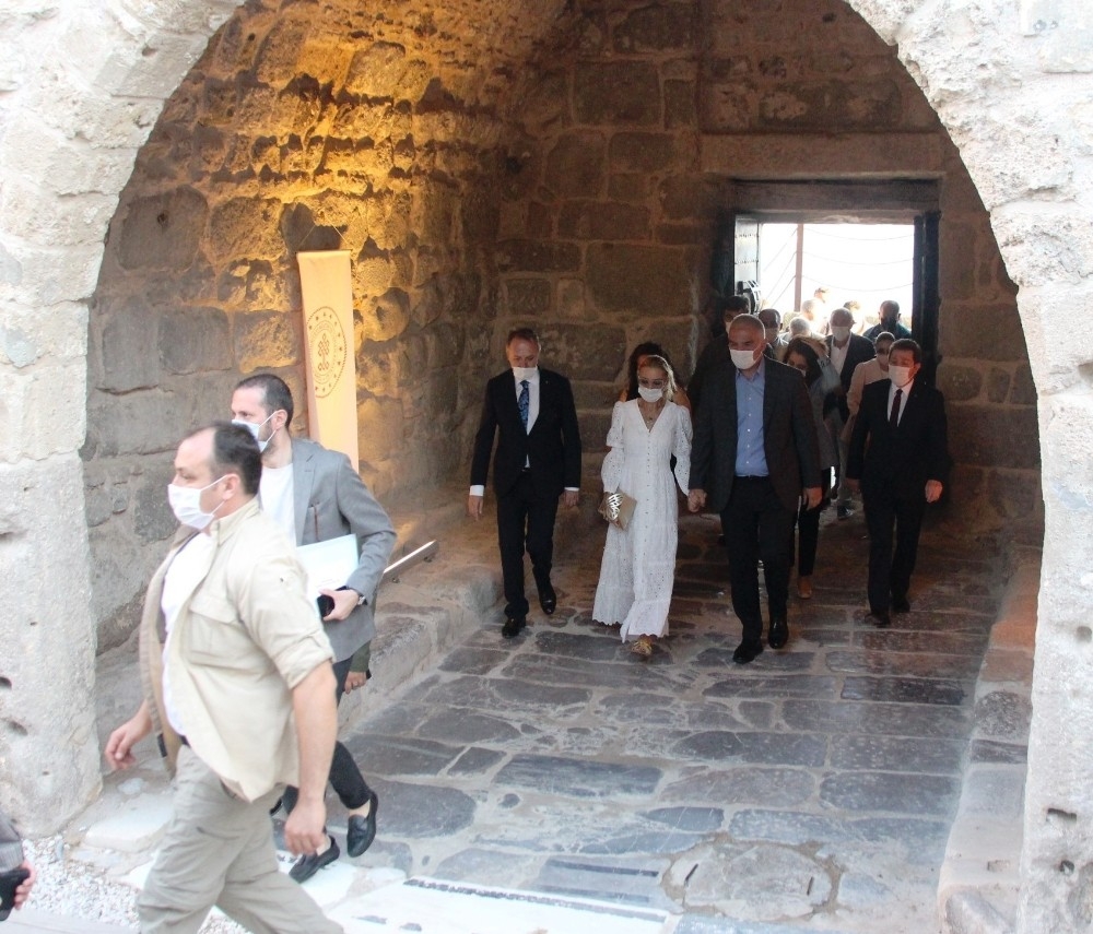 Bakan Ersoy, Bodrum Kalesi'nin açılışını yaptı