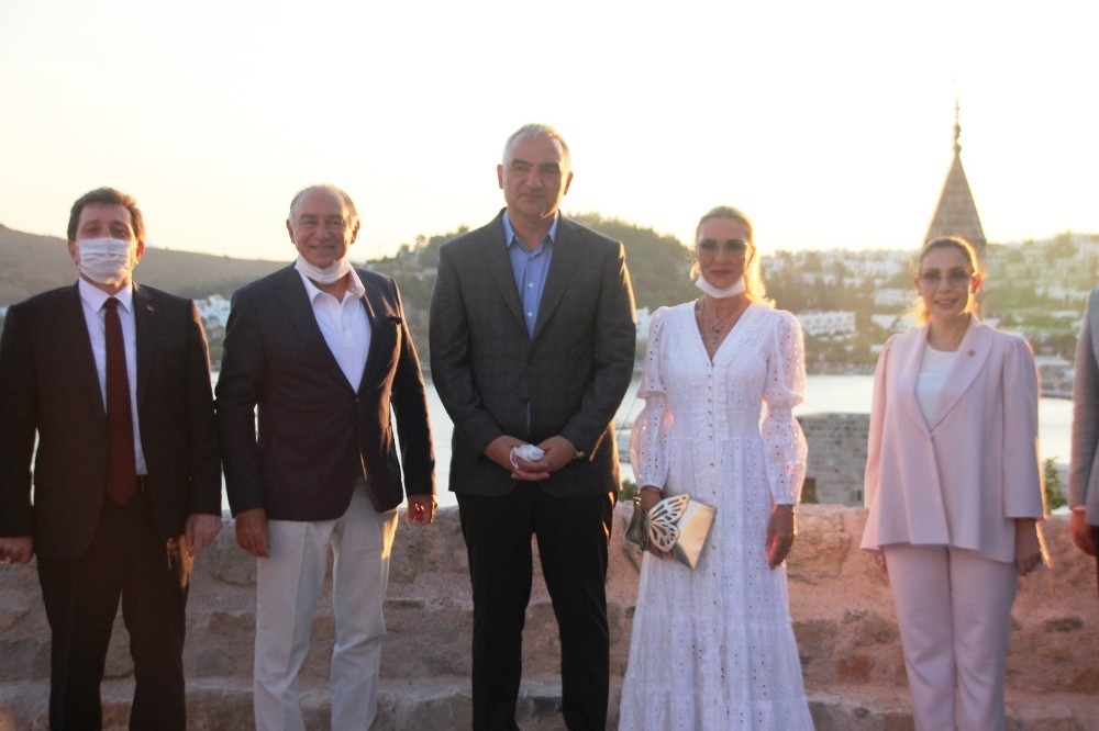 Bakan Ersoy, Bodrum Kalesi'nin açılışını yaptı