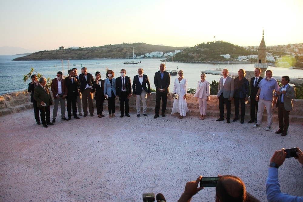 Bakan Ersoy, Bodrum Kalesi'nin açılışını yaptı