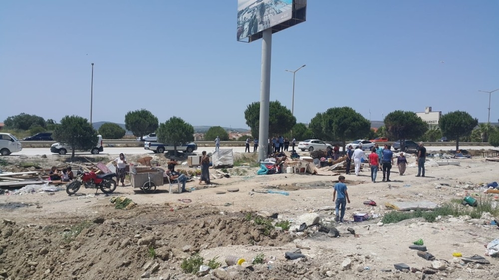 Roman vatandaşlara çadır operasyonu