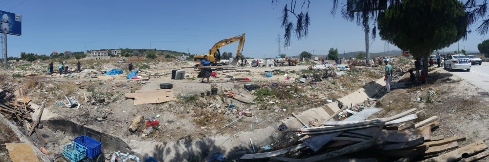 Roman vatandaşlara çadır operasyonu
