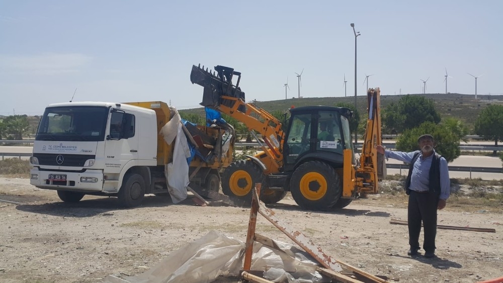 Roman vatandaşlara çadır operasyonu