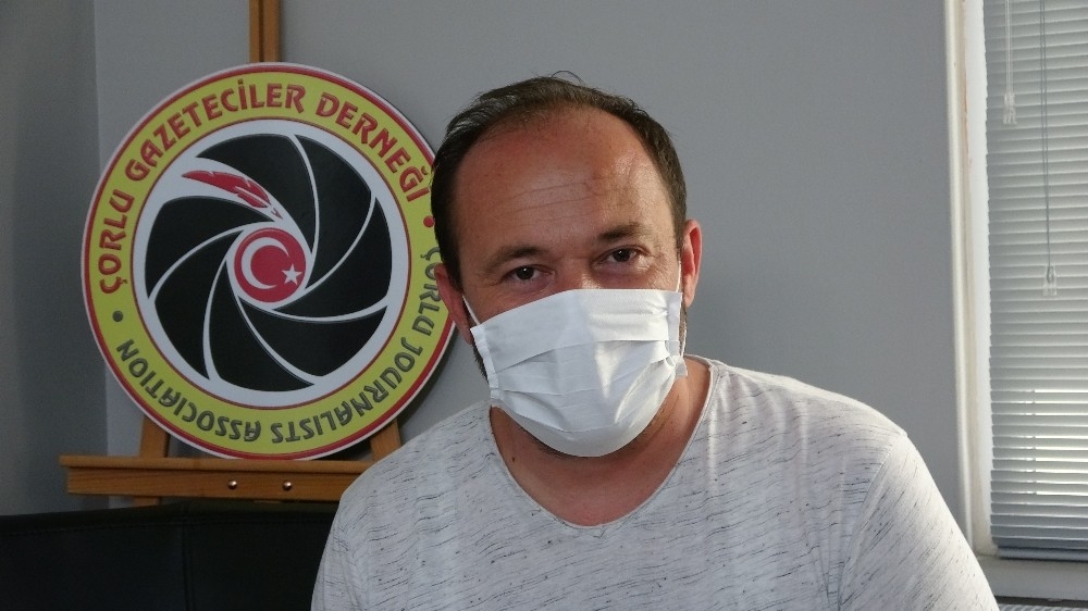 Gazetecilere korona virüs testi