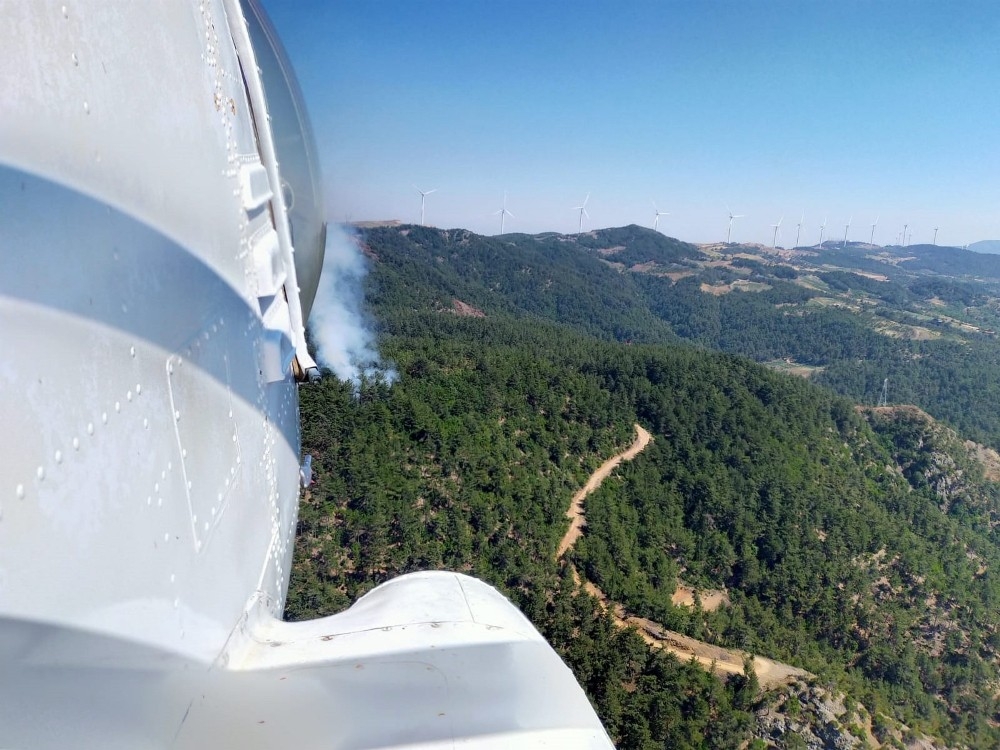 Hatay'da orman yangını