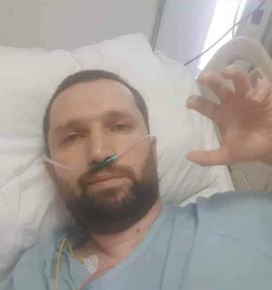 Korona virüsten ölen mühendis toprağa verildi