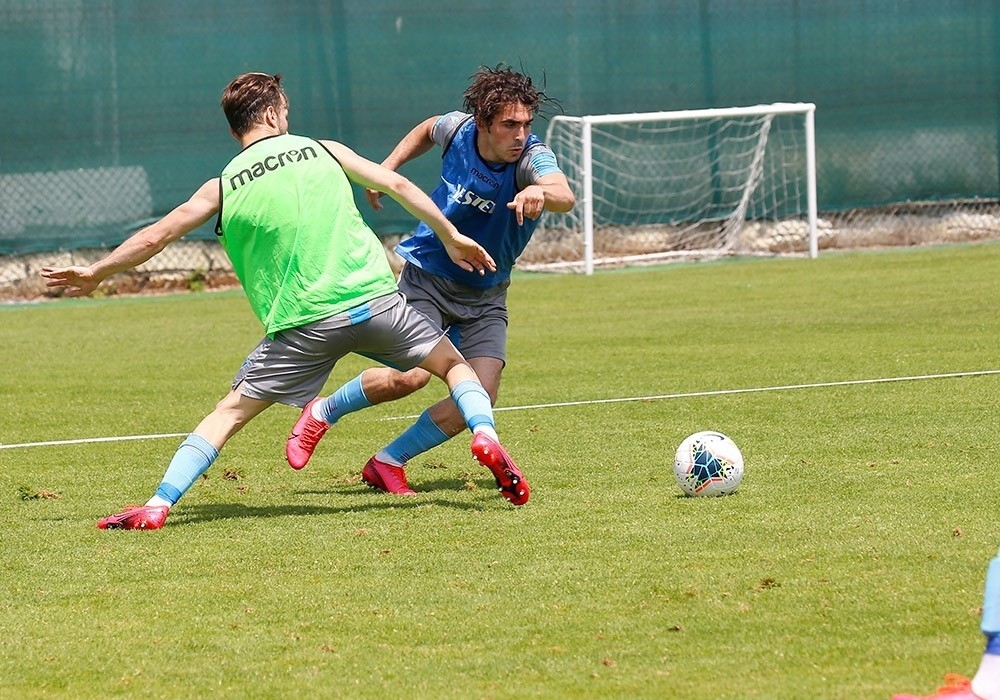 Trabzonspor Göztepe maçı hazırlıklarını sürdürdü