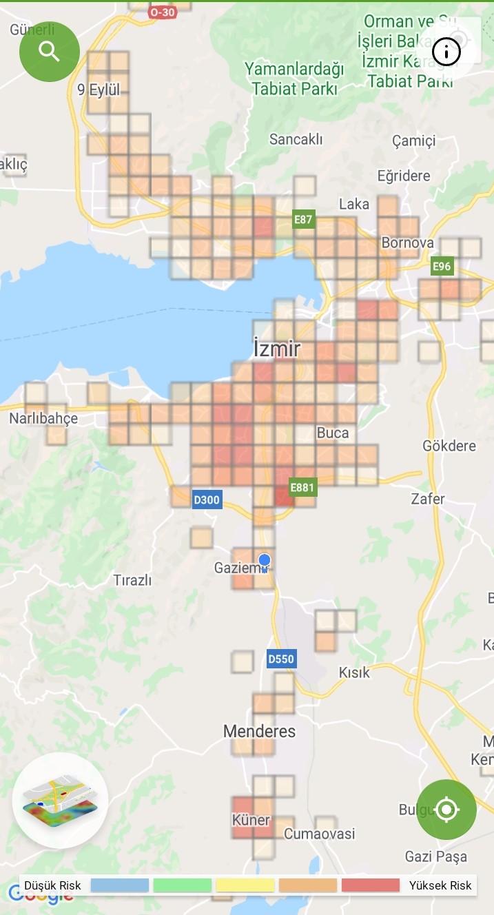 İzmir'in son korona durumu! Harita ne diyor?