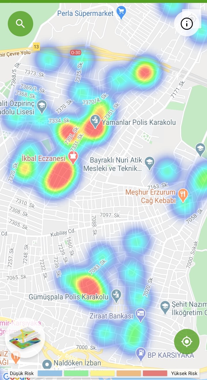 İzmir'in son korona durumu! Harita ne diyor?