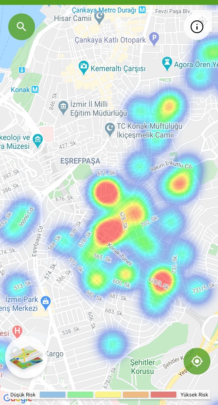 İzmir'in son korona durumu! Harita ne diyor?
