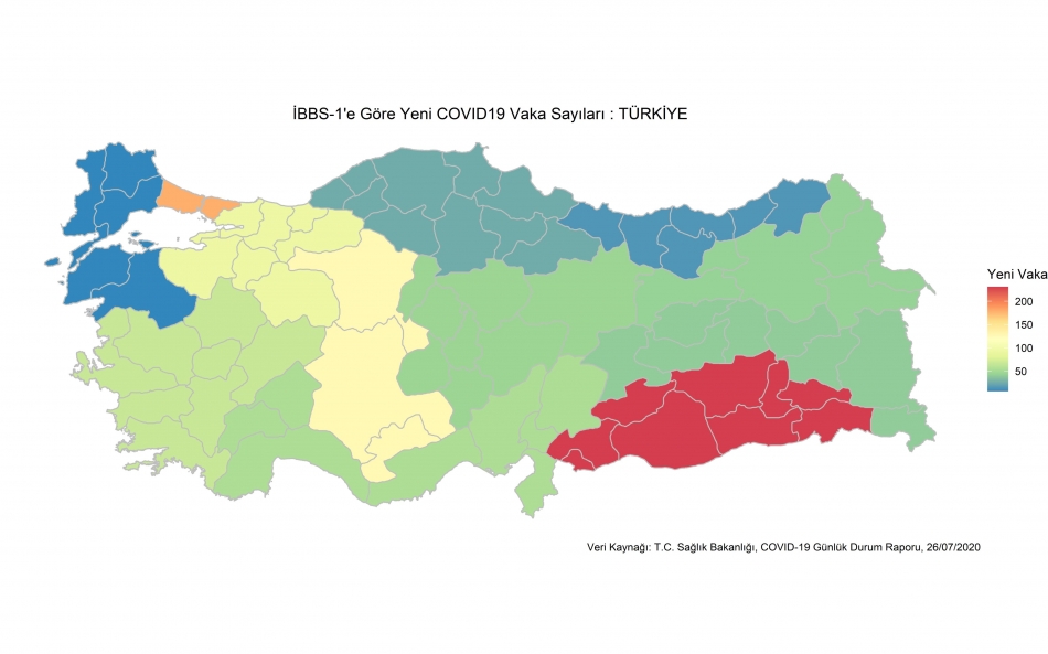 Hangi bölge tehlikeli! Son korona haritası