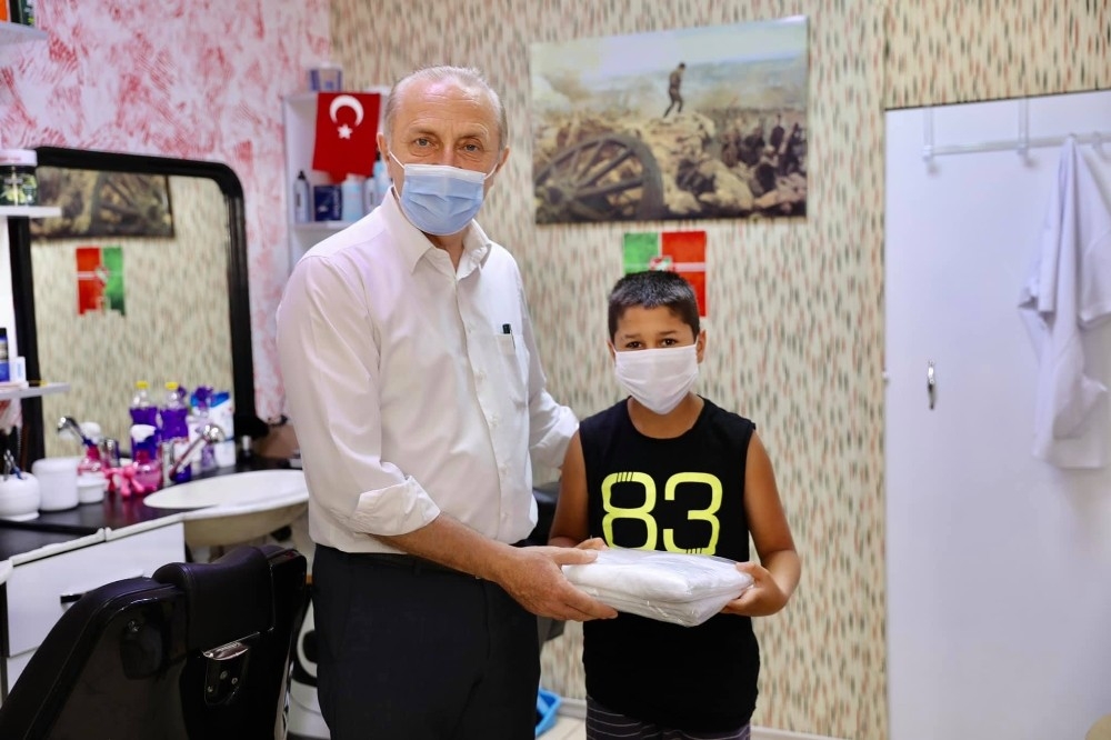 Başkan Atabay'dan esnafa destek