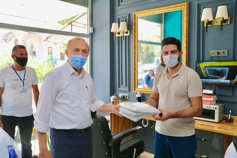 Başkan Atabay'dan esnafa destek