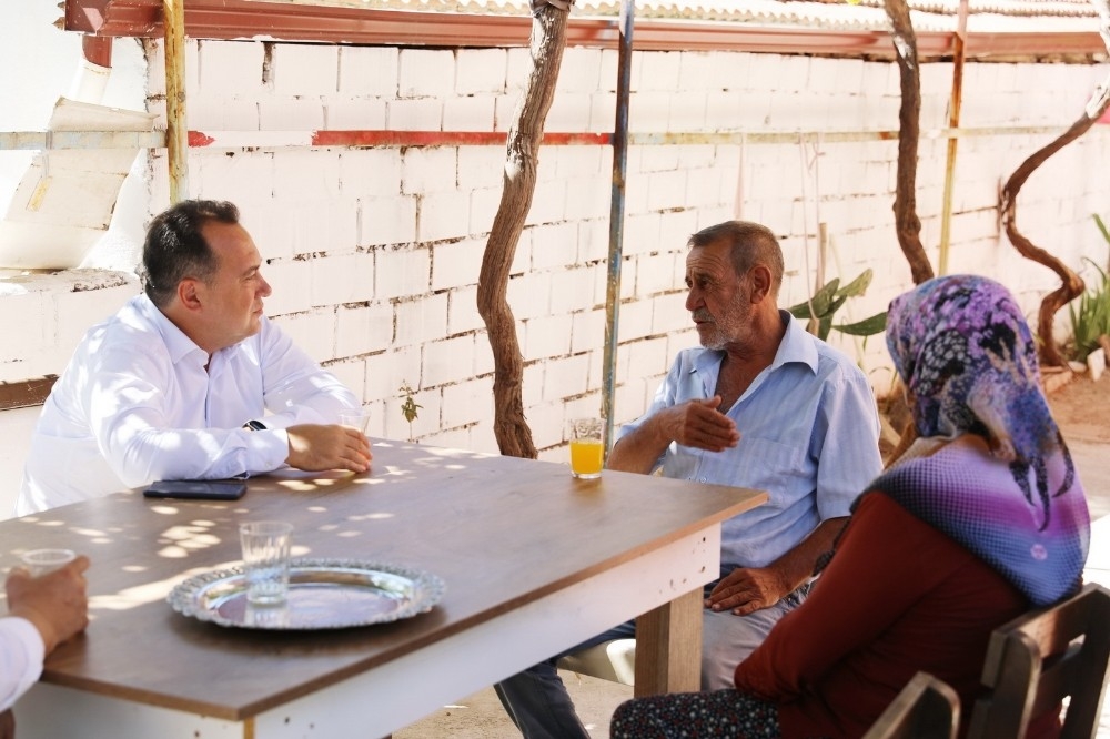 Başkan Dutlulu, Kurban Bayramı'nda şehit ailelerini unutmadı