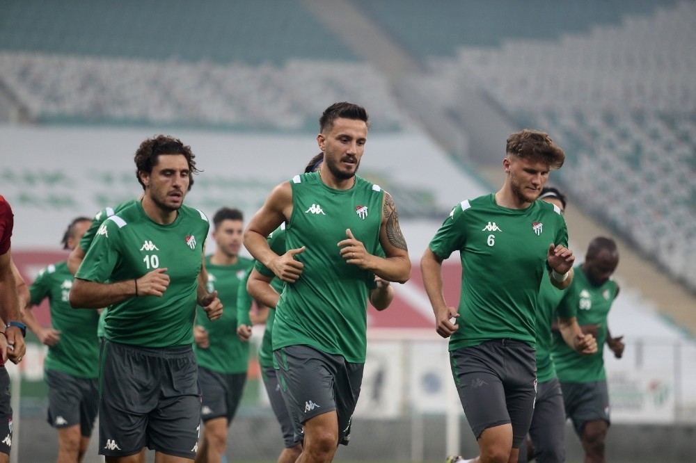 Bursaspor'dan görkemli idman