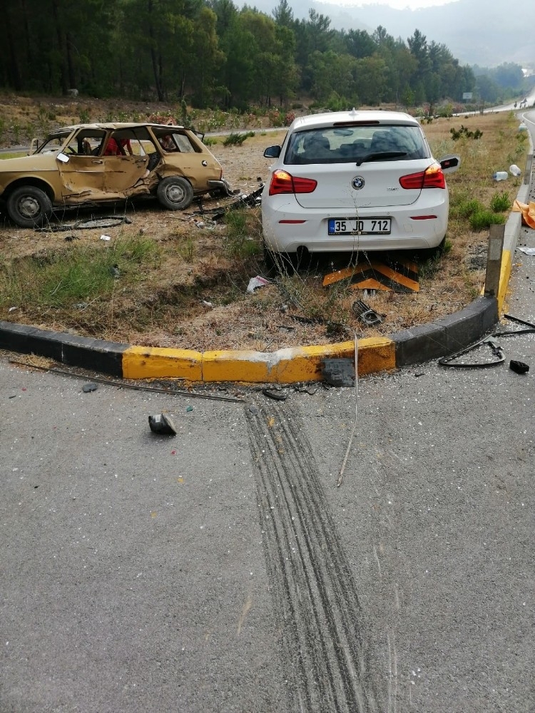Dalaman'da feci kaza: 2 ölü, 1 yaralı