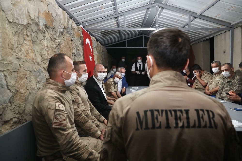 İçişleri Bakanı Süleyman Soylu, Şırnak'ta