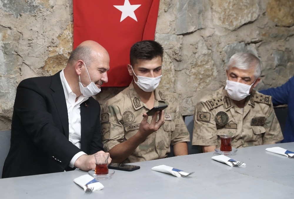 İçişleri Bakanı Süleyman Soylu, Şırnak'ta