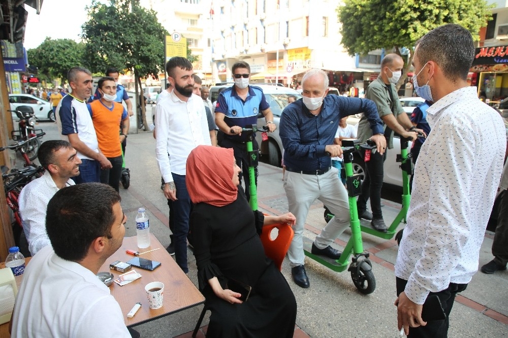 Mersin'de 'scooter' kavgası