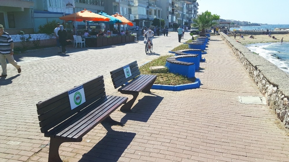 Mudanya'da sahillere estetik dokunuş