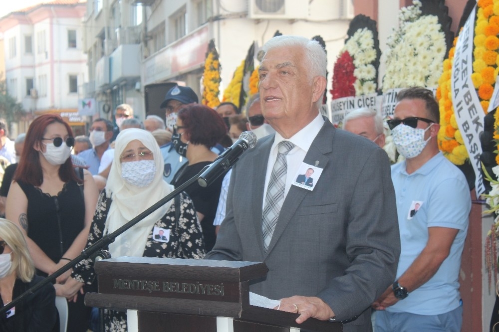 Muğla Belediye eski başkanı Orhan Çakır son yolculuğa uğurlandı