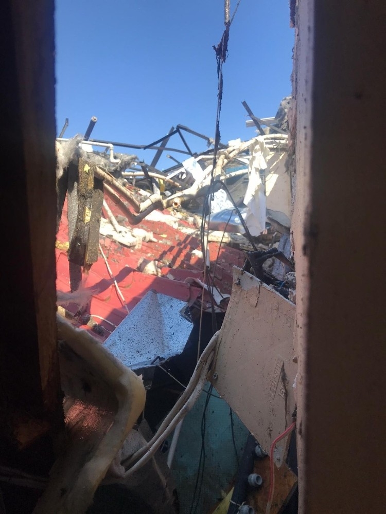 Muğla Ortaca'da Otel'de patlama: Ortalık savaş alanına döndü